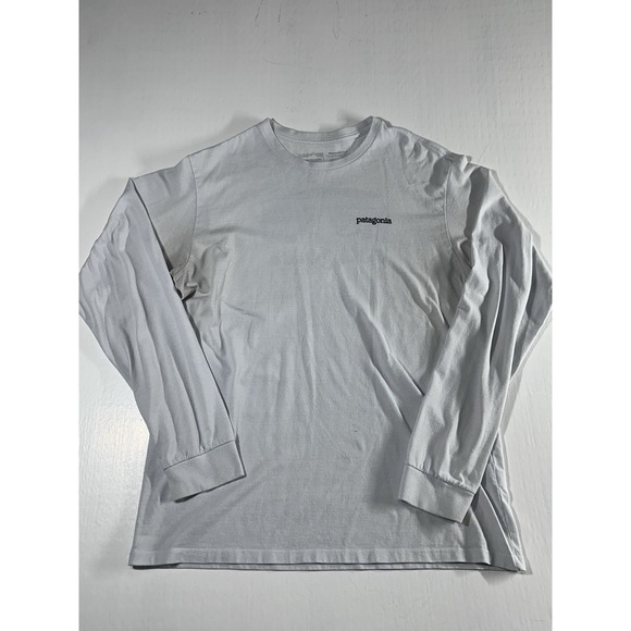 Patagonia Other - Patagonia Shirt Mens Medium White Long Sleeve Responsibili-Tee Regular Fit